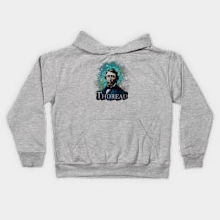 Henry David Thoreau (Light) Kids Hoodie